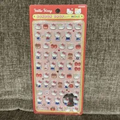 ボンボンドロップシール　ミニ　ハローキティ　レッド
