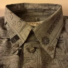 ICEBERG SHIRT PEANUTS 長袖シャツ Mサイズ
