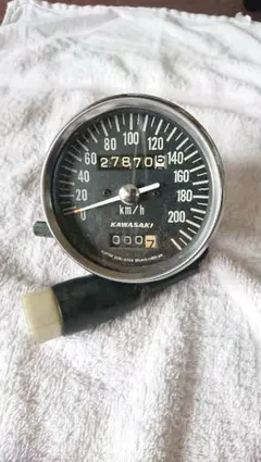 W1S 超希少!! オーバーホール前提 純正 スピードメーター 当時物!!のサムネイル
