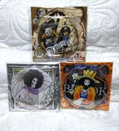 ワンピース 缶バッジ ブルック 3点セット