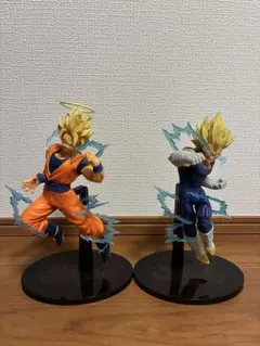 ドラゴンボール ドッカンバトルコラボ　フィギュア　魔人ベジータ超サイヤ人2孫悟空