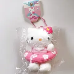 ハローキティ★サンリオ★マスコットキーホルダー★ウキワ★ハイビスカス★レア商品