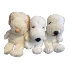 スヌーピー大きめぬいぐるみ3体セット