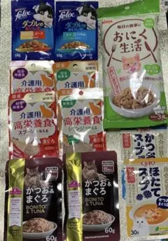 猫用ウェットフード　いなば　アイシア　イオン　詰め合わせセットのサムネイル