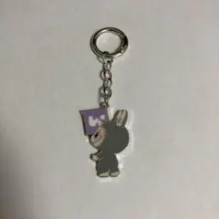 ラブブ　イニシャルメタルチャーム　W