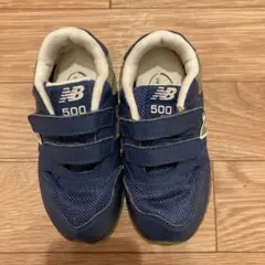 New Balance キッズスニーカー ネイビー15.0