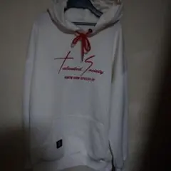 Talented Society ホワイトパーカー