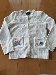POLO RALPH LAUREN 花柄刺繍 カーディガン キッズ