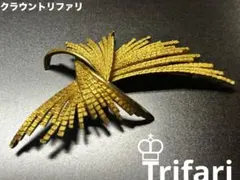 RU-6799 トリファリ TRIFARI ゴールドネックレス - メルカリ