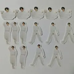 目黒蓮 フレークシール 15枚セット