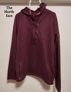 ノースフェイス 裏起毛 プルオーバー ニット フリース パーカー ジャケット