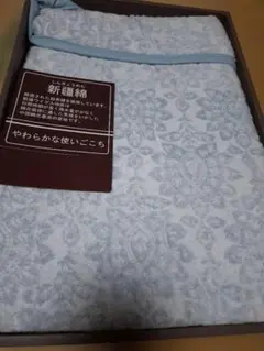 新彊綿 花柄カバーセット シングル100✕200cm　タオル敷フラットシーツのサムネイル