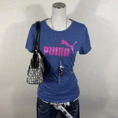 Y2K PUMA Tシャツ 平成ギャル ノームコア ロゴTのサムネイル