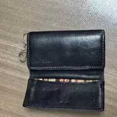 Paul Smith 黒 レザー キーケース