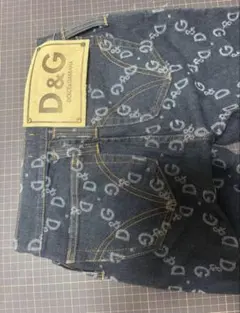 D&G ロゴプリント デニムパンツのサムネイル