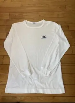 ラ*ラ様 80s アディダス　adidas ロンT 長袖シャツ　トレフォイル