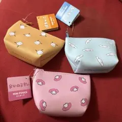 Sanrioミニポーチセット3点