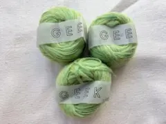 【DARUMA】GEEK ギーク ダルマ 毛糸 2玉＋24g