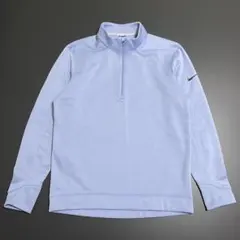 美品 NIKE GOLF 裏フリース ハーフジップシャツ レディース US/S