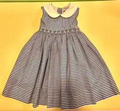 Kidiwi サエグサ　襟付きノースリーブワンピース 12M(70〜80)