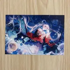 超かぐや姫！ イラストポストカード 映画 入場者特典 第4弾 月見ヤチヨ