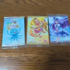 1弾　セレーネ　ソレイユ　フワ＆プルンス　未開封　プリキュア　ウエハース　カード