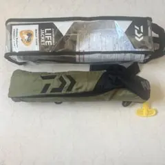 knlife125-0062 ダイライフジャケット DF-2709 グレー ダイワ(Daiwa) DF-2709 インフレータブルライフジャケット