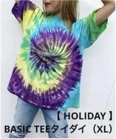 【holiday】BASIC TEEタイダイXLのサムネイル