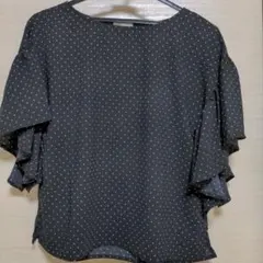 earth music&ecology 半袖　ブラウス