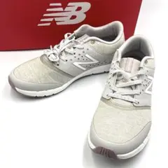 【新品未使用】New Balance 23.5 スニーカー グレー　WX577
