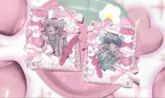 トレカケース 硬質ケース ホイップデコ B8 スプーン 萌え ネコ 推し活