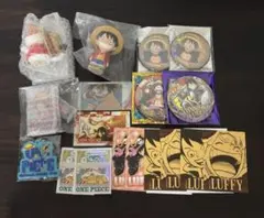 ワンピース ルフィ 缶バッジ フィギュア カード