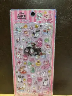 【国内正規品】プチドロップステッカー　不思議の国のアリス　チシャネコ