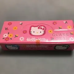 Hello Kitty グラスセット 5個入り サンリオ レトロ キャラクター