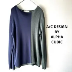 アルファキュービック カットソー 春秋