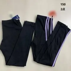 【新品2枚】エルフィンドール CUTEBLUE レギンス スパッツ 150 黒色