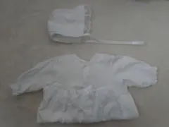 プチファミ/セレモニードレス/ボンネット帽子セット/50-60cm