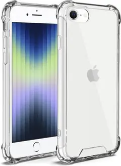 ★ iPhone SE 第3/2世代 兼用 ケース クリア ケース Arae 7
