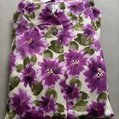 シビラ　パジャマ　花柄　M ボタン