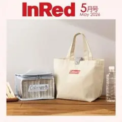InRed 5月号 Coleman アルミバッグ＆トートバッグのサムネイル