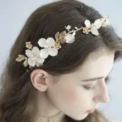 結婚式 コーム ヘアアクセサリー　お呼ばれ　髪飾り　ヘッドドレス　ウェディング