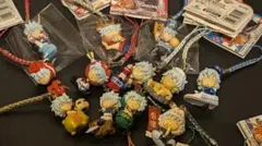 【当時物、廃盤】銀魂 ご当地 根付ストラップ 坂田銀時 12点セット 台紙付き