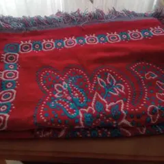 ペイズリー模様のソファカバー