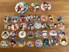 当時物】ドラゴンボールZ 丸メンコ 18枚セット 孫悟空 ベジータ レトロ