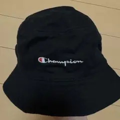 Champion バケットハット ブラック フリーサイズ
