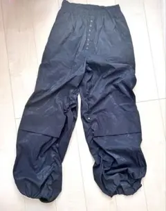 JEANASIS ナイロンパンツ ブラック フリーサイズのサムネイル
