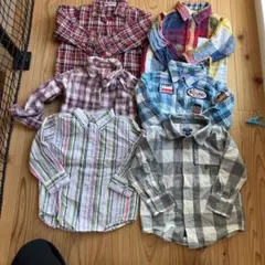 キッズ 長袖シャツ 6枚セット まとめ売り