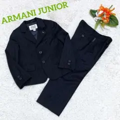 極美品✨アルマーニジュニア　スーツセットアップ　ストライプ　100cm　3A