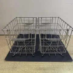 給食かご　ステンレスかご