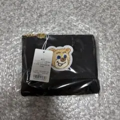 ラブラリーバイフェイラー　オールドテディ　ブラック　ポーチ